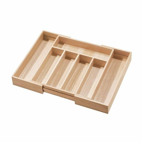 Idesign CUTLERY TRAY WOOD 22 in. 33730